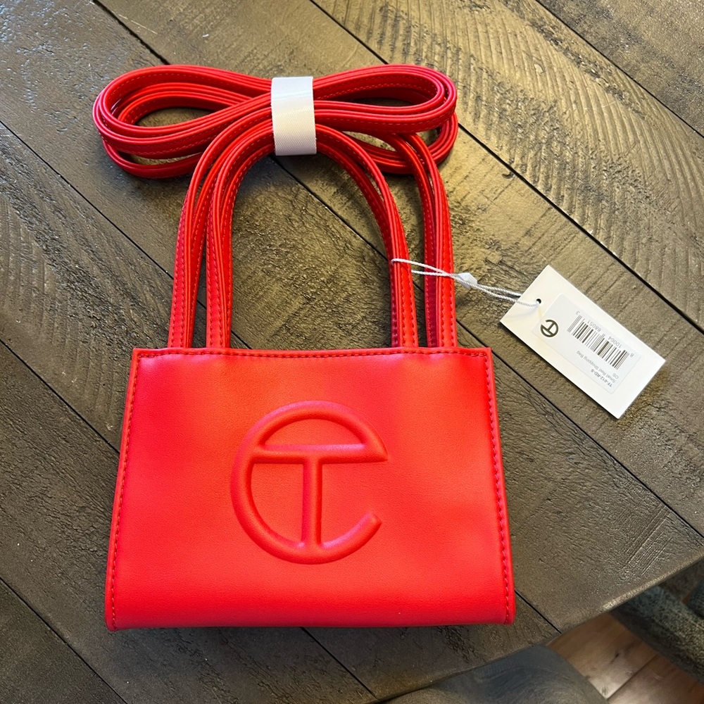 Telfar Bag Security Program III - Shopping Bag - Small/Red
